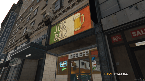 FIVEM Joe Bar Hideout | Unique Bar & Hideout MLO | Interior & Exterior | Multiple Levels | Custom Props | Add-On | Optimized | Fivem Ready | High Quality — image 3