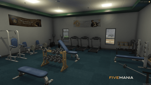 FIVEM Davis Sheriff Station | Detailed Police Station MLO | Interior & Exterior | Shooting Range | Jail Cells | Offices | Add-On | Optimized | Fivem Ready | High Quality — image 14