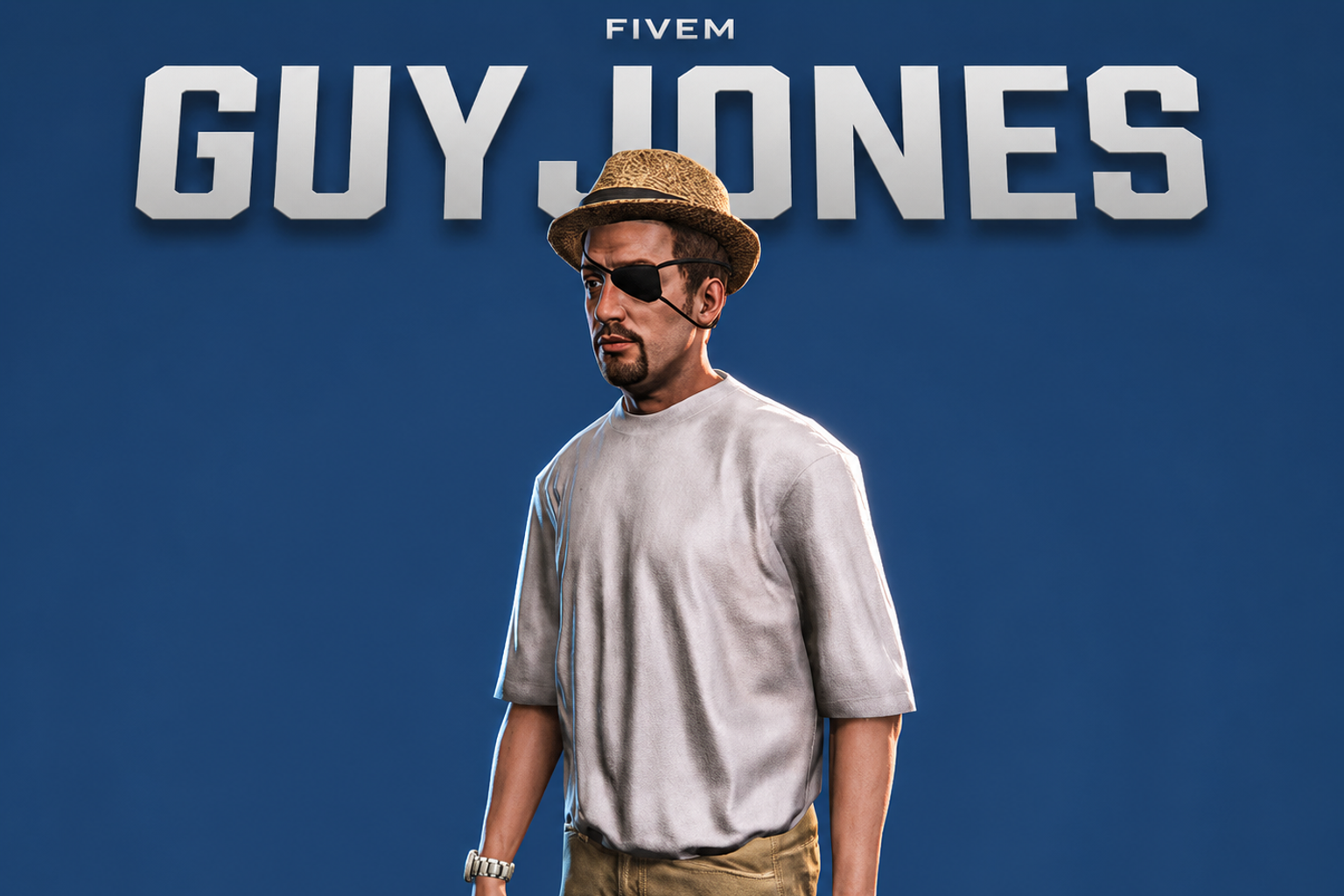 Guyjones | Male Ped | Multiple Outfits | Optimized & Fivem Ready [Add-On]