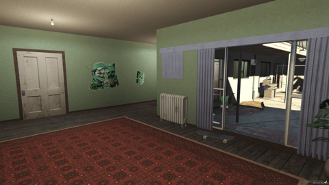 FIVEM Davis Gang Hideout | Multi-Level Apartment MLO | Interior & Exterior | Workshop & Armory | Custom Graffiti | Add-On | Optimized | Fivem Ready | High Quality — image 11