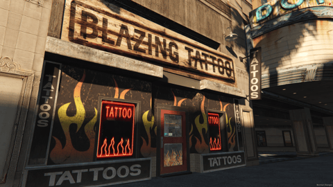 FIVEM Tattoo Shop Reworked | Modern Tattoo Parlor MLO | Interior & Exterior | Custom Props | Optimized | Add-On | Fivem Ready | High Quality — image 13