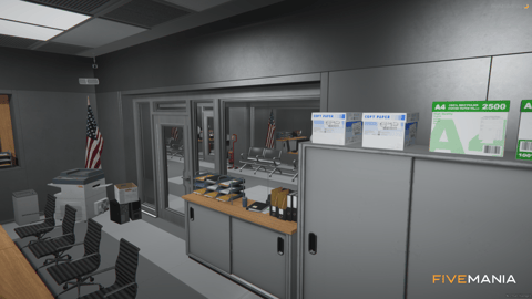 FIVEM La Puerta Lspd | Lore-Friendly Police Station MLO | Interior & Exterior | Shooting Range | Detention Cells | Conference Room | Add-On | Optimized | Fivem Ready | High Quality — image 33