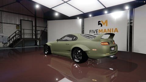 FIVEM Toyota Supra MK4 | Realistic Sports Car [Badged] Add-On | Widebody Kit | Custom Wheels | Roll Cage | Spoiler | Add-On | Optimized | Fivem Ready | High Quality — image 8