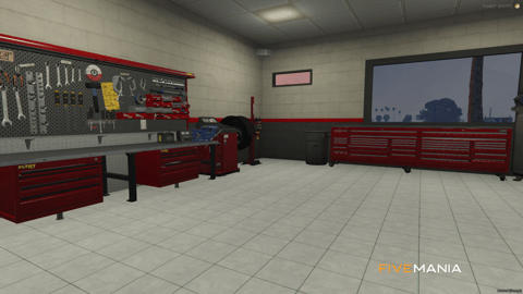 FIVEM Flywheels Mechanic | Custom Mechanic Shop MLO | Interior & Exterior | Reception Area | Workshop | Add-On | Optimized | Fivem Ready | High Quality — image 6
