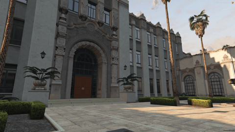 FIVEM Townhall | Grand Civic Building MLO | Interior & Exterior | Offices | Meeting Room | Courtroom | Add-On | Optimized | Fivem Ready | High Quality — image 2
