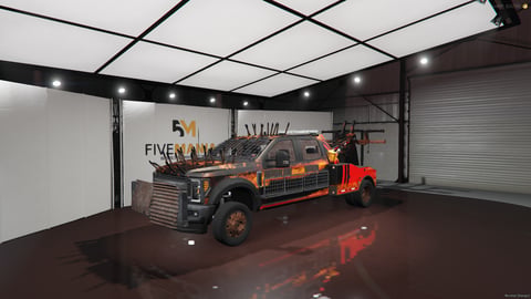 FIVEM Boltbreaker | Post-Apocalyptic Tow Truck [Unbadged] Add-On | Armored Body | Spikes & Custom Parts | Unique Livery | Optimized | Fivem Ready | High Quality, image 3