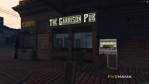 FIVEM The Garden Pub | Lively Bar & Pub MLO | Interior & Exterior | Outdoor Seating | Custom Props | Add-On | Optimized | Fivem Ready | High Quality — image 6