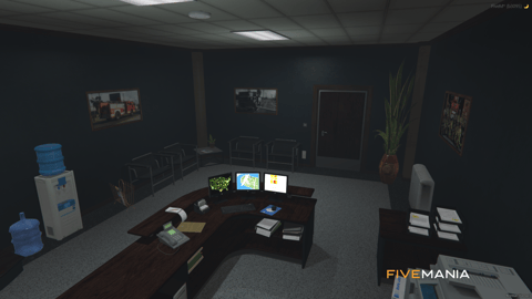FIVEM Fire Department | Lore-Friendly Fire Station MLO | Interior & Exterior | Offices & Garage | Kitchen & Restrooms | Add-On | Optimized | Fivem Ready | High Quality — image 17