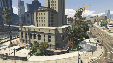 FIVEM Down Town Courthouse | Grand Legal MLO | Interior & Exterior | Offices & Waiting Areas | Add-On | Optimized | Fivem Ready | High Quality — image 4