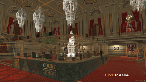 FIVEM Townhall V2 | Grand Government Building MLO | Interior & Exterior | Courtroom & Offices | Add-On | Optimized | Fivem Ready | High Quality — image 10