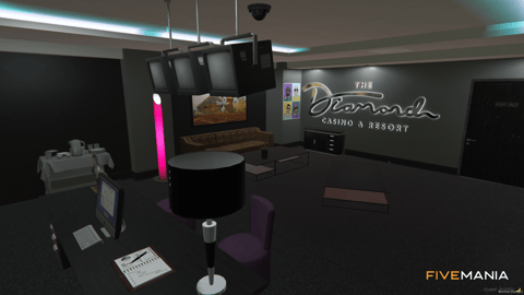 FIVEM Diamond Casino | Expanded Casino & Resort MLO | Interior & Exterior | Hotel Rooms | Casino Floor | Vault | Custom Lighting | Add-On | Optimized | Fivem Ready | High Quality — image 42
