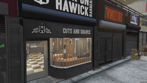 FIVEM Barber Reworked V2 | Modern Barbershop MLO | Interior & Exterior | Custom Props | Optimized | Fivem Ready | High Quality — image 3