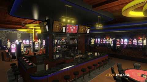 FIVEM Peyote Casino Vinewood | Grand Casino MLO | Interior & Exterior | Slot Machines & Roulette | Add-On | Optimized | Fivem Ready | High Quality — image 4