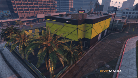 FIVEM Taxi Headquarters | Lore-Friendly Taxi Service MLO | Interior & Exterior | Reception Area | Offices | Classroom | Custom Props | Add-On | Optimized | Fivem Ready | High Quality — image 3