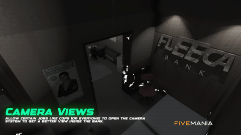 FIVEM Fleeca Heist v2 | Dynamic Bank Robbery Script | Configurable Cooldowns | Police Requirements | Looting Rewards | All Fleeca Banks | Add-On | Optimized | Fivem Ready | High Quality, image 16