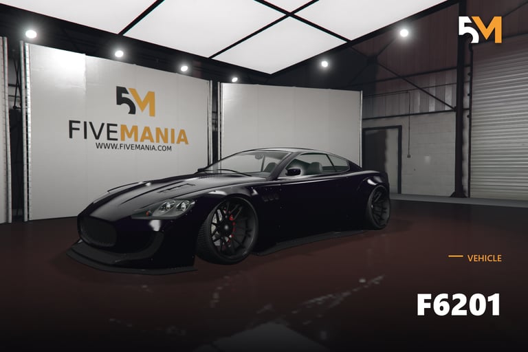 FIVEM F6201, Custom Sports Car [Unbadged] Add-On