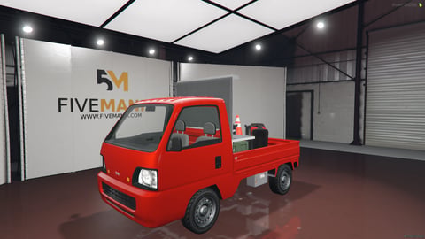 FIVEM Cdy2 | Utility Pickup Truck Add-On | Tools & Equipment | Working Lights | Add-On | Optimized | Fivem Ready | High Quality, image 3