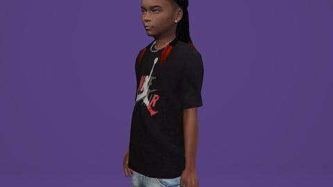 Ezra | Male Teen Ped | Multiple Outfits | Optimized & Fivem Ready [Add-On] — image 4