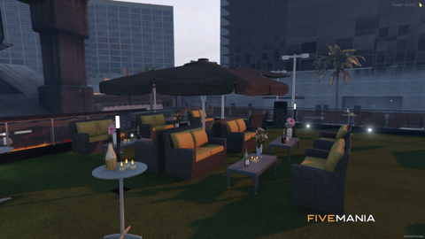 FIVEM Bennys Racetrack | Custom Racing Circuit MLO | Interior & Exterior | Track Lighting | Seating Area | Add-On | Optimized | Fivem Ready | High Quality — image 17