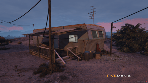 FIVEM Trailers | Rustic Trailer Park MLO | Interior & Exterior | Multiple Trailers | Add-On | Optimized | Fivem Ready | High Quality — image 13