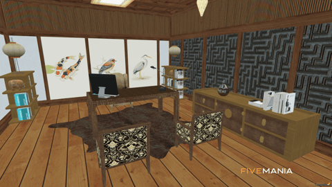 FIVEM Koi Restaurant V2 | Japanese Restaurant MLO | Interior & Exterior | Basement Garage | Add-On | Optimized | Fivem Ready | High Quality — image 8