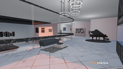 FIVEM Dubai Mansion | Luxury Modern Estate | Interior & Exterior | Pool & Garage | Home Cinema | Game Room | Add-On | Optimized | Fivem Ready | High Quality — image 7