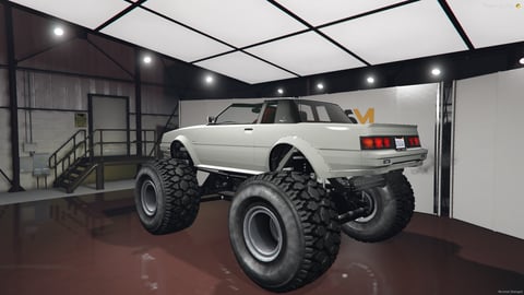 FIVEM Fac2 | Monster Truck Car [Unbadged] Add-On | Custom Build | Huge Tires | Unique Design | Add-On | Optimized | Fivem Ready | High Quality, image 7