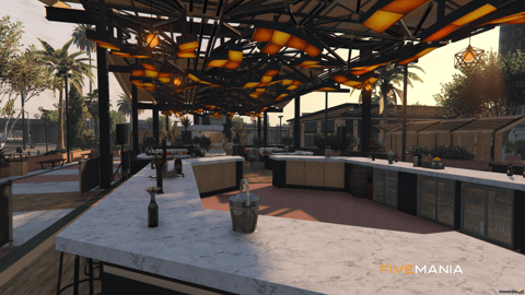 FIVEM Legion Square V3 | Revitalized City Hub Map Edit | Bank MLO | Gas Station | Outdoor Seating | Helipad | Add-On | Optimized | Fivem Ready | High Quality — image 19