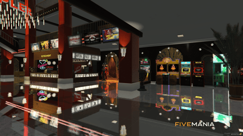 FIVEM The Doppler Cinema | Immersive Movie Theater MLO | Interior & Exterior | Concession Stand | Seating Area | Add-On | Optimized | Fivem Ready | High Quality — image 6