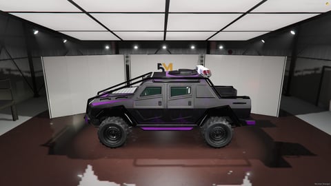 FIVEM Madmax88tm | Armored Off-Road Vehicle [Unbadged] Add-On | Working Lights | Custom Livery | Interior & Exterior | Add-On | Optimized | Fivem Ready | High Quality, image 7