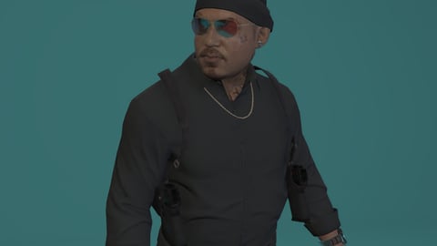 Minicesar | Male Ped | Multiple Outfits | Optimized & Fivem Ready [Add-On] — image 3