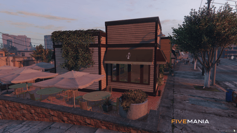 FIVEM Vespucci Hookah Lounge | Modern Interior MLO | Interior & Exterior | Custom Props | Add-On | Optimized | Fivem Ready | High Quality — image 3