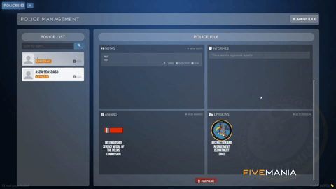 FIVEM Police Job V3 | Comprehensive Police Job Script | Advanced MDT & CAD | Internal Radio System | Citizen Search | Add-On | Optimized | Fivem Ready | High Quality, image 31