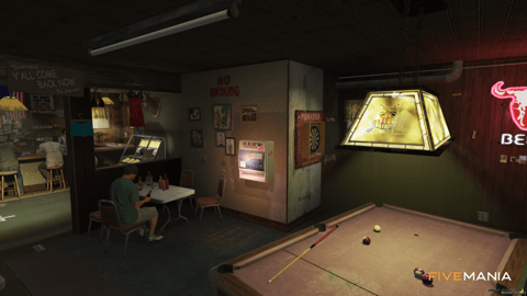 FIVEM Yellowjack Saloon | Rustic Bar & Saloon MLO | Interior & Exterior | Pool Table & Custom Props | Add-On | Optimized | Fivem Ready | High Quality — image 10