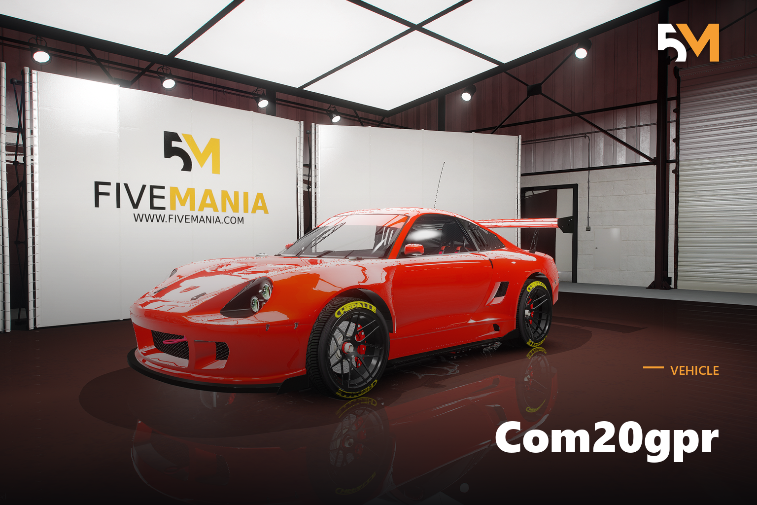 FIVEM Com20gpr | Realistic Sports Car [Unbadged] Add-On | Race-Ready | Custom Body Kit | Optimized | Fivem Ready | High Quality