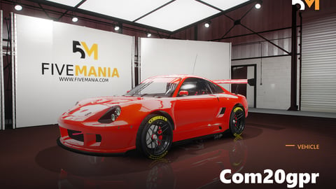 FIVEM Com20gpr | Realistic Sports Car [Unbadged] Add-On | Race-Ready | Custom Body Kit | Optimized | Fivem Ready | High Quality cover