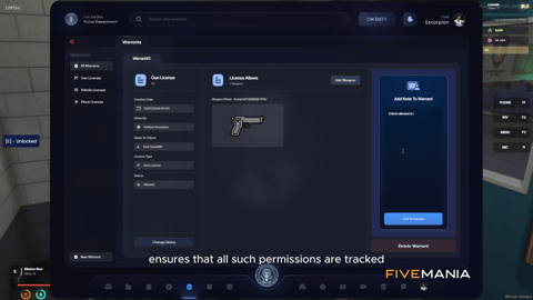 FIVEM Police MDT and Dispatch System | Comprehensive Law Enforcement Tool | Live Map, Dispatch Calls, Citizen & Case Management, Department Overview | Add-On | Optimized | Fivem Ready | High Quality, image 36