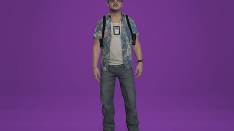 Locke | Male Ped | Multiple Outfits | Optimized & Fivem Ready [Add-On] — image 6