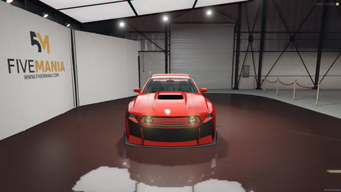 FIVEM Dominator Dom2 | Realistic Sports Car Add-On | Custom Bodykit | Tuning Parts | Working Lights | Add-On | Optimized | Fivem Ready | High Quality, image 4