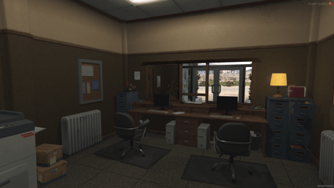 FIVEM Sandy Sherif Department | Lore-Friendly Police Station MLO | Interior & Exterior | Jail Cells | Offices | Reception Area | Add-On | Optimized | Fivem Ready | High Quality — image 16