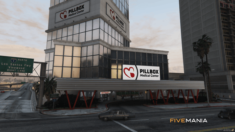 FIVEM Pillbox Reworked | Comprehensive Hospital MLO | Interior & Exterior | Patient Rooms | Offices | Pharmacy | Garage | Add-On | Optimized | Fivem Ready | High Quality — image 2