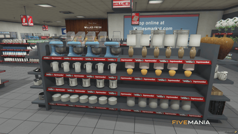 FIVEM Willies Supermarket, Lore-Friendly Grocery MLO, image 5