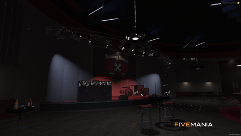 FIVEM Burning Motors Club | Exclusive Motor Club MLO | Interior & Exterior | Garage & Bar | Meeting Room | Tattoo Parlor | Add-On | Optimized | Fivem Ready | High Quality — image 14