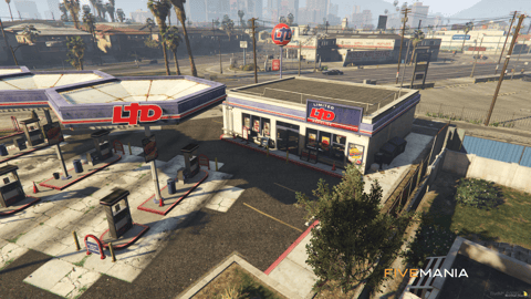 FIVEM Ltd Gasoline | Gas Station & Convenience Store MLO | Interior & Exterior | Custom Props | Add-On | Optimized | Fivem Ready | High Quality — image 2