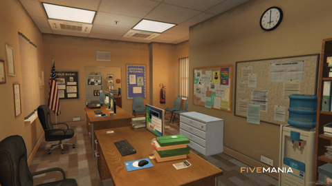 FIVEM Sandy University | Immersive University MLO | Interior & Exterior | Classrooms | Lockers | Lobby | Add-On | Optimized | Fivem Ready | High Quality — image 43