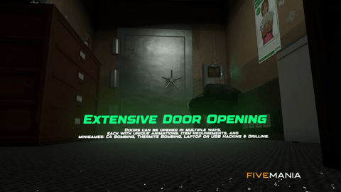 FIVEM Fleeca Heist v2 | Dynamic Bank Robbery Script | Configurable Cooldowns | Police Requirements | Looting Rewards | All Fleeca Banks | Add-On | Optimized | Fivem Ready | High Quality, image 6