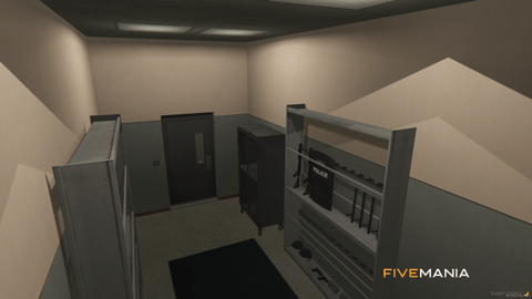 FIVEM Sherif Department V2 | Lore-Friendly Sheriff Department MLO | Interior & Exterior | Custom Props | Add-On | Optimized | Fivem Ready | High Quality — image 10