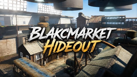 FIVEM Blackmarket Hideout | Multi-Purpose Criminal MLO | Drug Lab | Gambling Den | Bar Interior | Interior & Exterior | Add-On | Optimized | Fivem Ready | High Quality cover