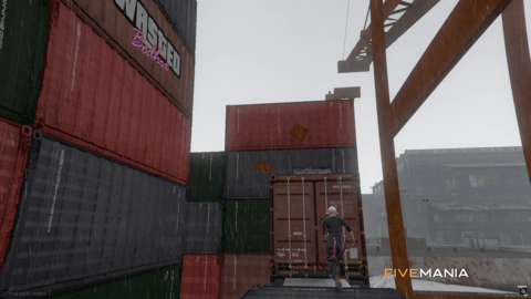 FIVEM Rooftop Rush Parkour | Dynamic Parkour Map | Challenging Routes | Rooftop & Container Courses | Add-On | Optimized | Fivem Ready | High Quality, image 3