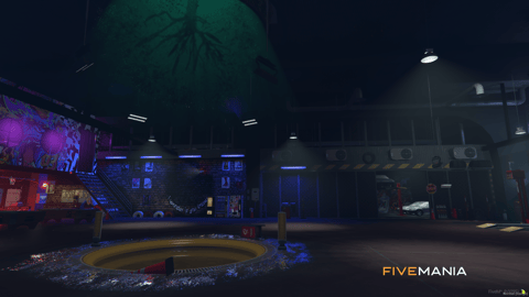 FIVEM Bunker Mirror | Underground Garage MLO | Custom Interior & Exterior | Workshop & Bar | Optimized Lighting | Add-On | Optimized | Fivem Ready | High Quality — image 17